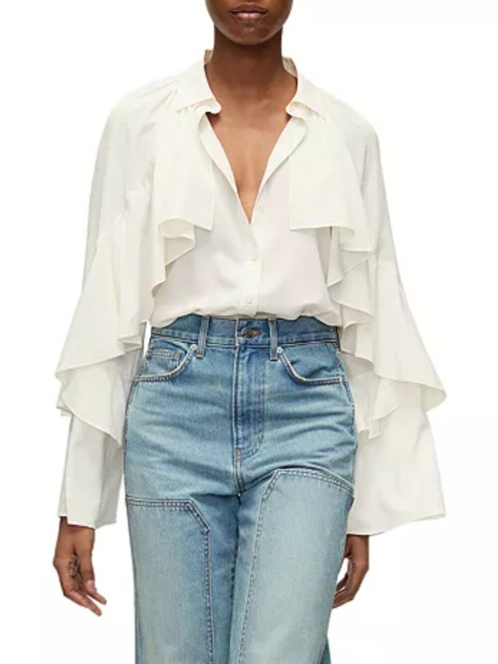 Veronica Beard Silk Blouse Size S
